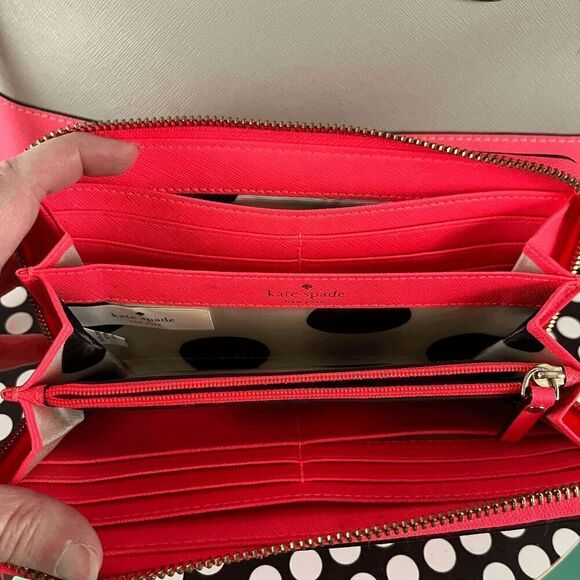 Kate Spade Cedar Street Maine Leather Crossbody Bag W/ Matching Wallet - Picture 11 of 12